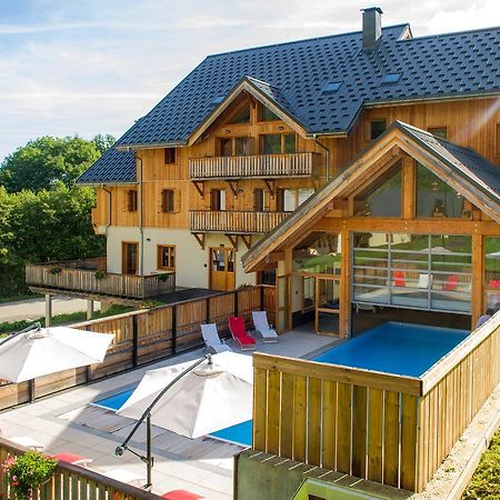 Goelia Les Chalets De Belledonne Saint-Colomban-des-Villards ภายนอก รูปภาพ