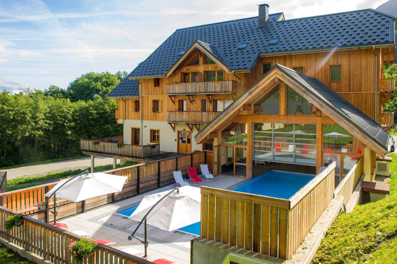 Goelia Les Chalets De Belledonne Saint-Colomban-des-Villards ภายนอก รูปภาพ