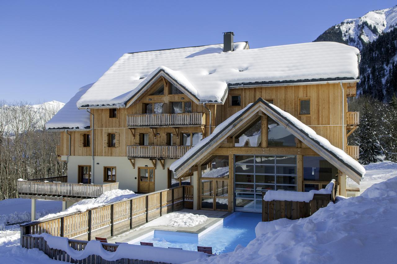 Goelia Les Chalets De Belledonne Saint-Colomban-des-Villards ภายนอก รูปภาพ