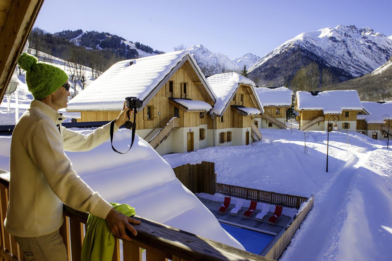 Goelia Les Chalets De Belledonne Saint-Colomban-des-Villards ภายนอก รูปภาพ